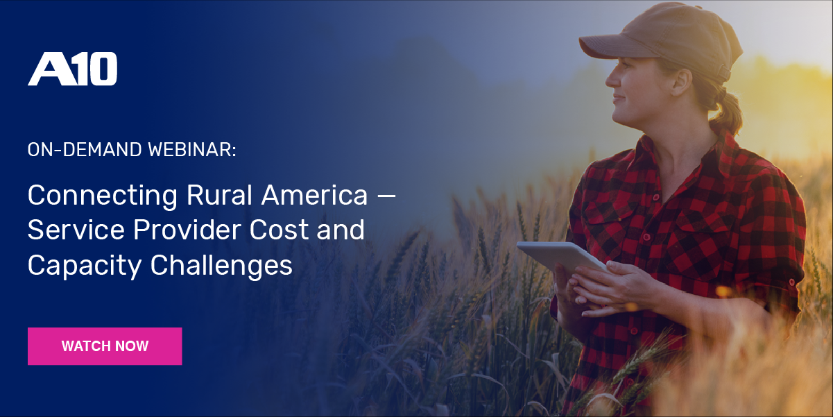 Connecting Rural America - Service Provider Cost and Capacity Challenges
