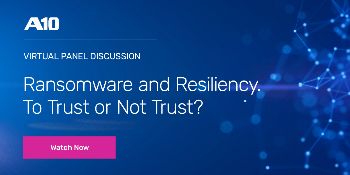 Ransomware and Resiliency – To Trust or Not Trust?