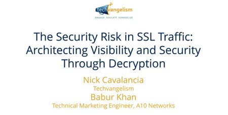 The Security Risk in SSL/TLS Traffic: Architecting Visibility and Security Through Decryption