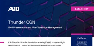Thunder Carrier-Grade Networking (CGN) Datasheet