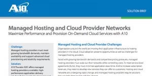 Managed Hosting and Cloud Provider Networks
