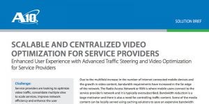 Scalable and Centralized Video Optimization for Service Providers