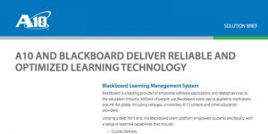 Blackboard Learning Management System