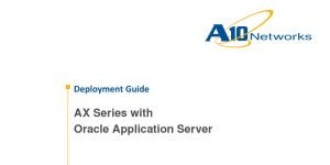 Oracle Application Server Deployment Guide