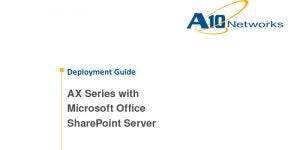 Microsoft Office SharePoint Server Deployment Guide