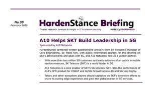 HardenStance Briefing: A10 Helps SKT Build Leadership in 5G