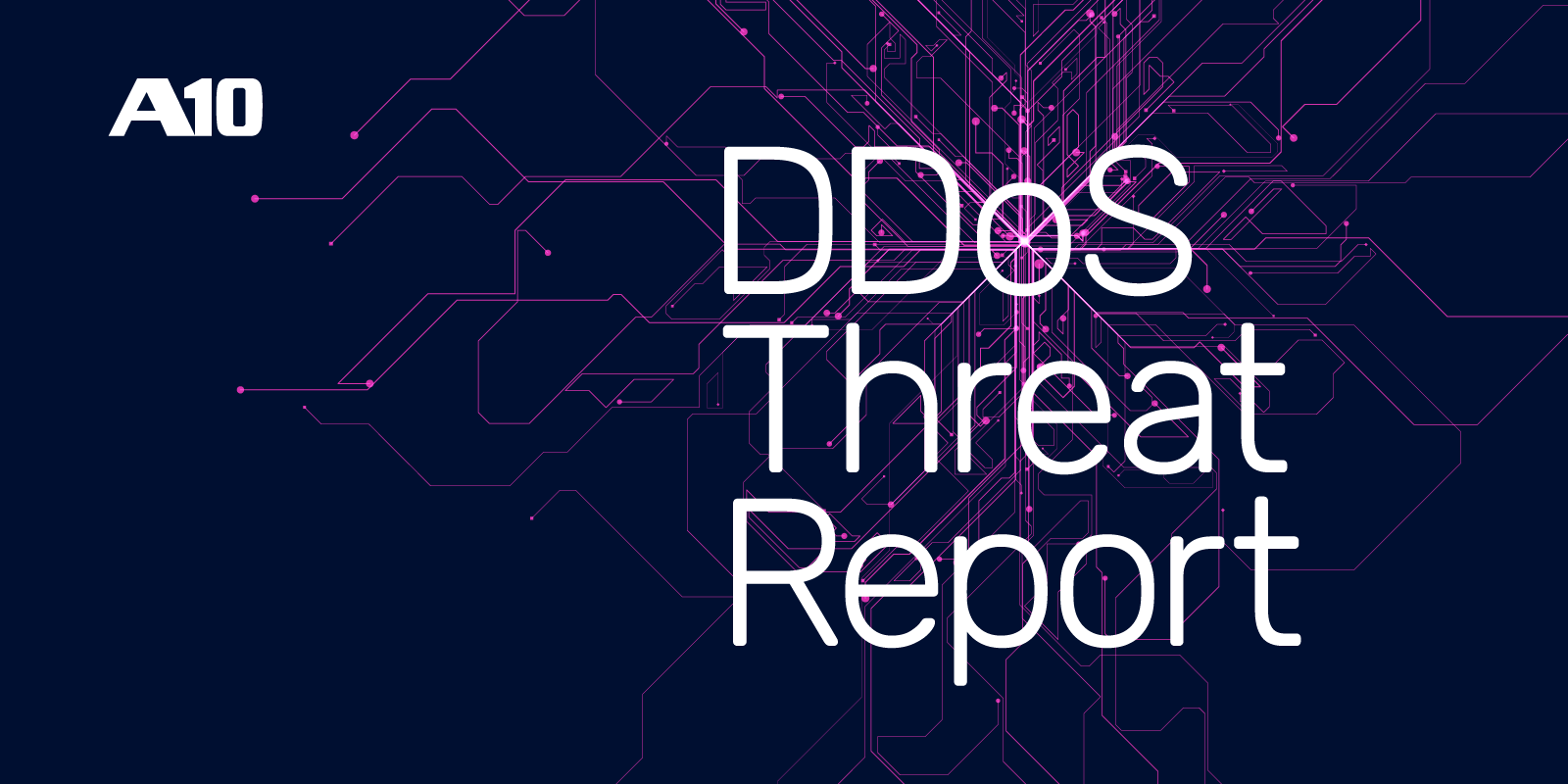 A10 Networks DDoS Threat Report