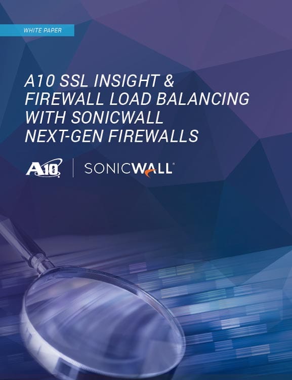 Firewall Load Balancing with Sonicwall Firewalls