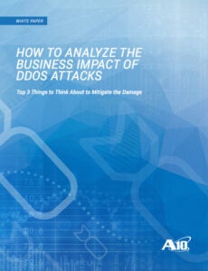 Analyze the Business Impact of DDoS Attacks