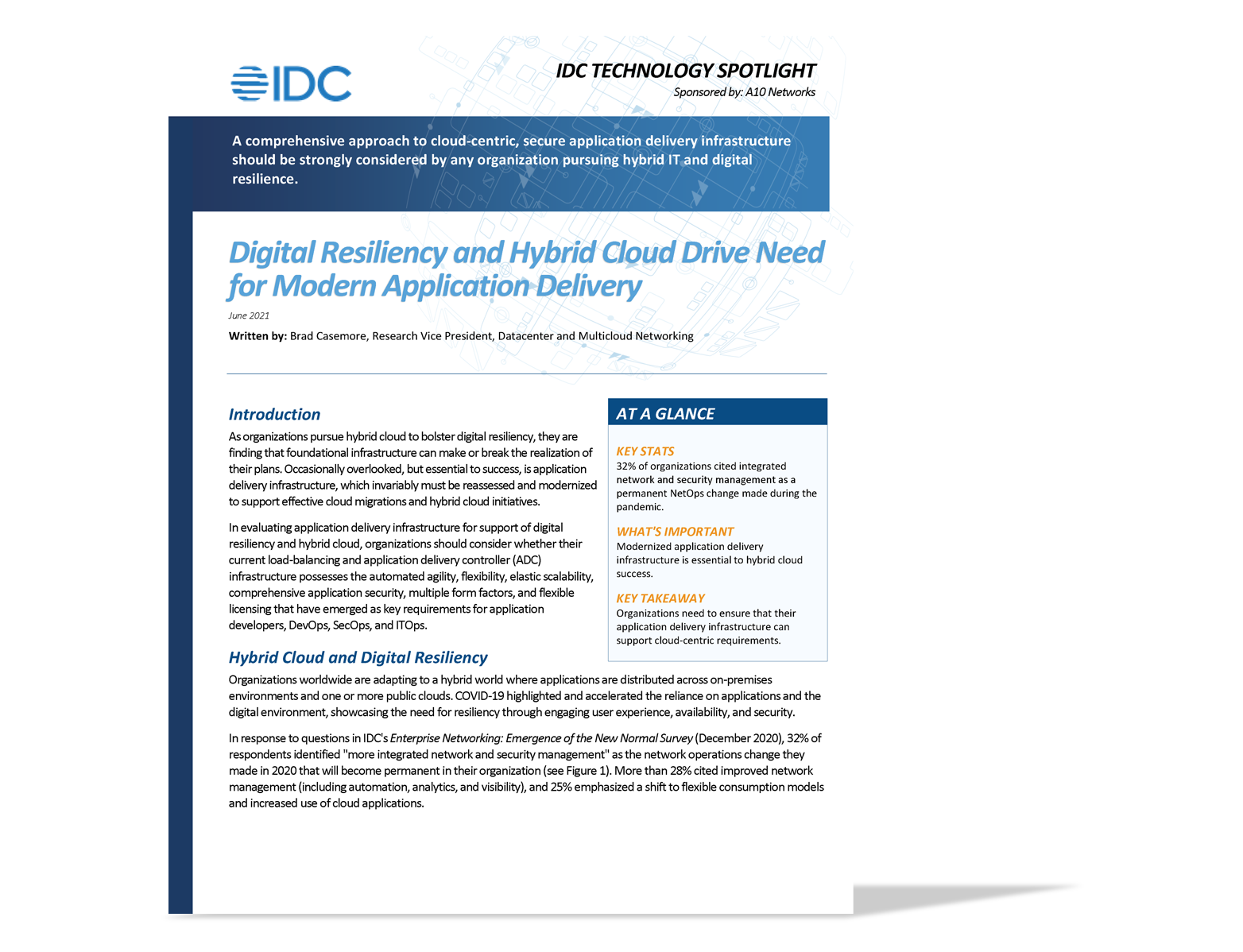 digital resiliency and hybrid cloud drive need for modern application delivery