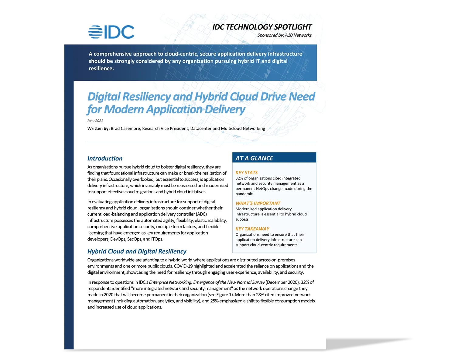 digital resiliency and hybrid cloud drive need for modern application delivery