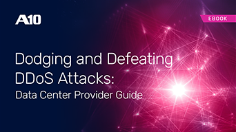 Screenshot of the eBook titled, Dodging and Defeating DDoS Attacks: Data Center Provider Guide