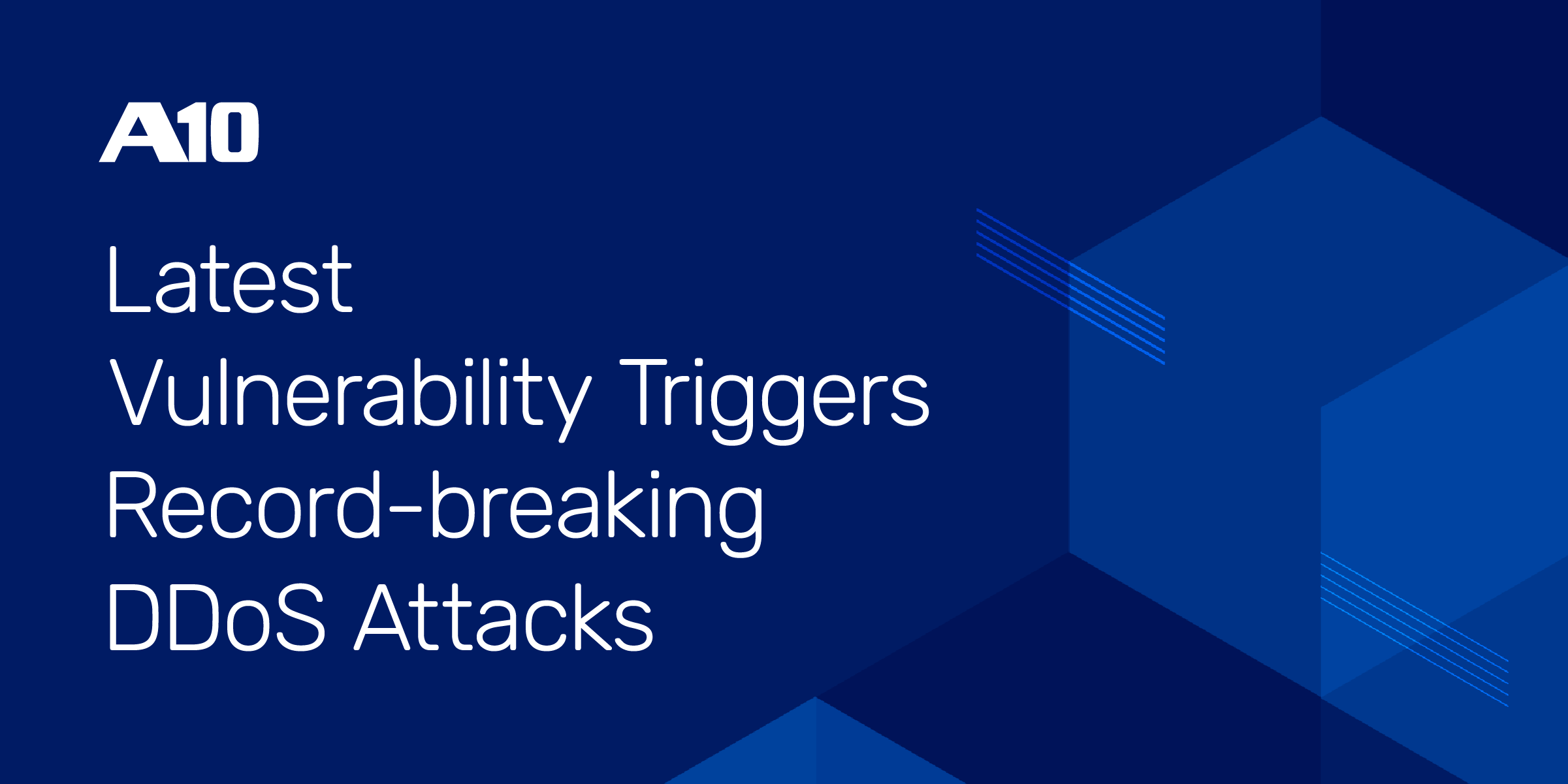 Latest Vulnerability Triggers Record-breaking DDoS Attacks