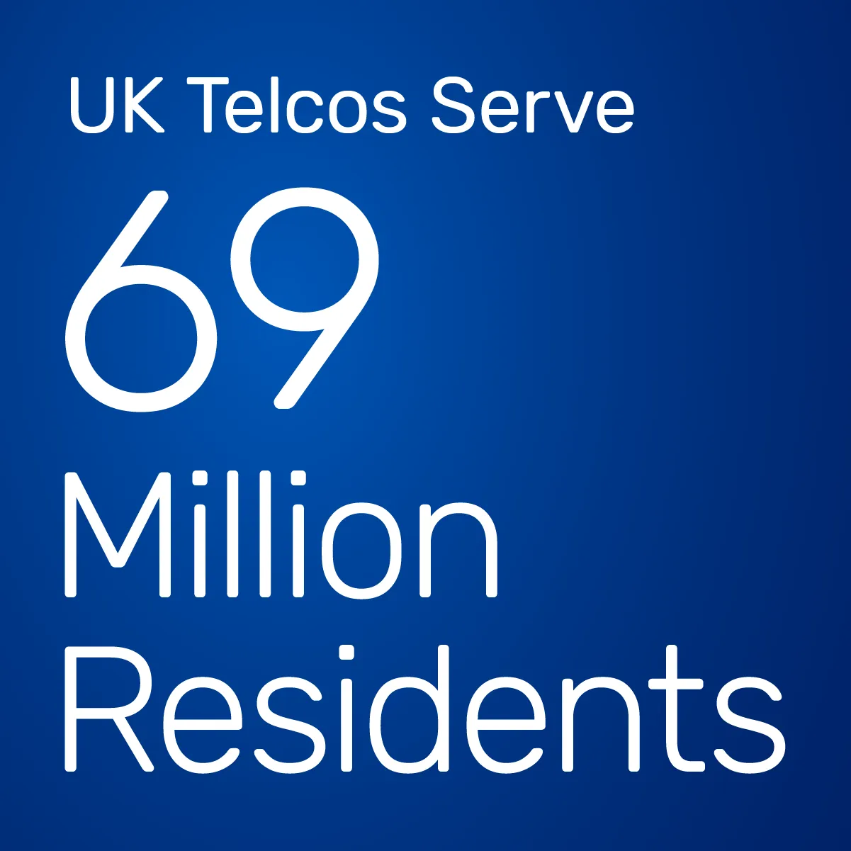 UK Telcos serve 69 million residents