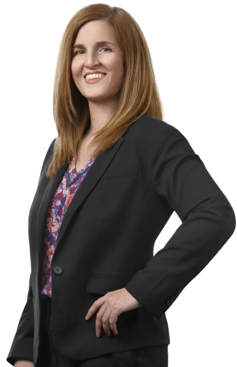 A business woman posing