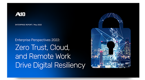 Enterprise Perspectives 2022: Zero Trust, Cloud and Digital Resiliency