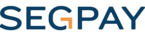 Alt text: Logo for SEG Pay, featuring a modern design with dark blue text and an orange accent.