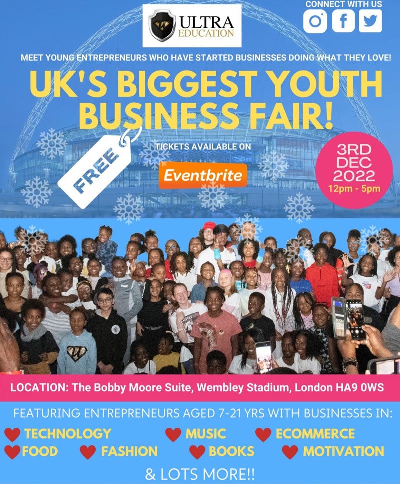 Ultra’s 2022 Winter Youth Business Fair