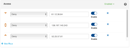 Application Attack Access GUI