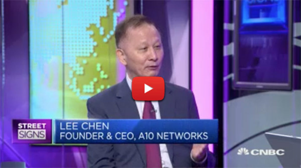 A10 CEO Lee Chen on CNBC