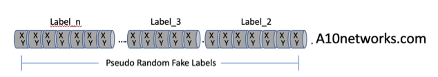 Pseudo random fake labels