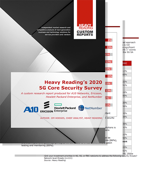 Heavy Reading’s 2020 5G Core Security Survey Report
