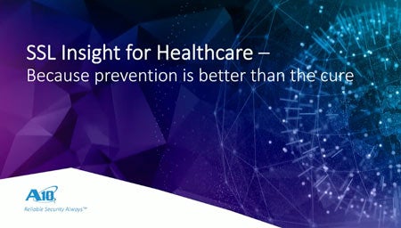 SSL Visibility in Healthcare: Prevention is Better than the Cure
