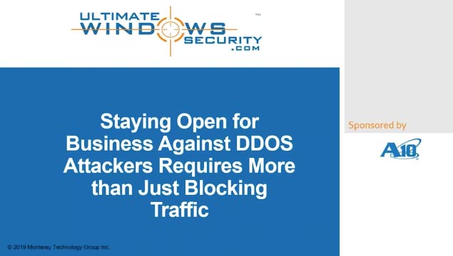 Staying Open for Business Against DDoS Attackers Requires More Than Just Blocking Traffic