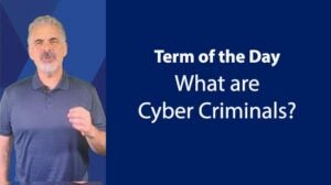 What are Cyber Criminals?
